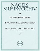 12 Original Kompositionen fur Flote und Gitarre, Op. 35 cover